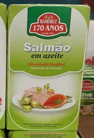 Salmão em azeite