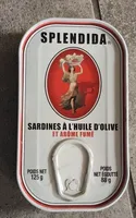 Sardines à l'huile d'olive et arôme fumé