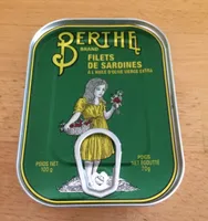 Filets de sardines à l'huile d'olive vierge extra
