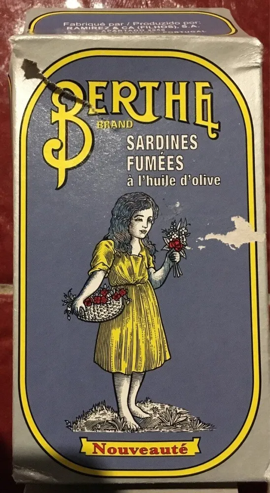 Sardines fumées à l'huile d'olive
