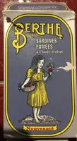 Sardines fumées à l'huile d'olive