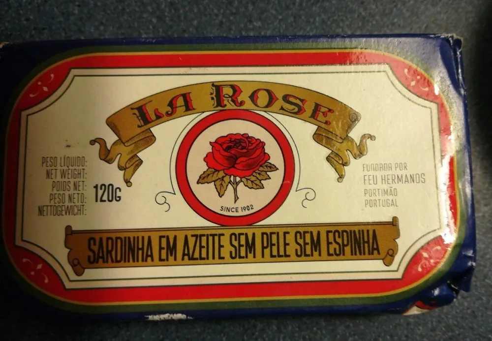 Sardina en aceite sem pele sem espinha
