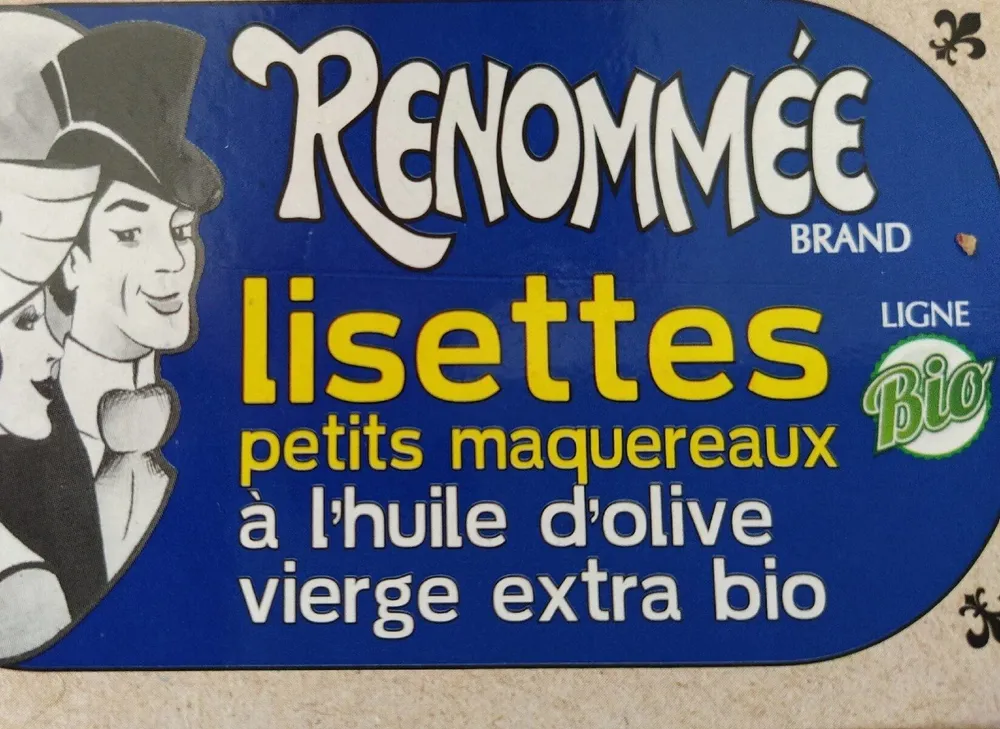 Renommée lisettes petits maquereaux
