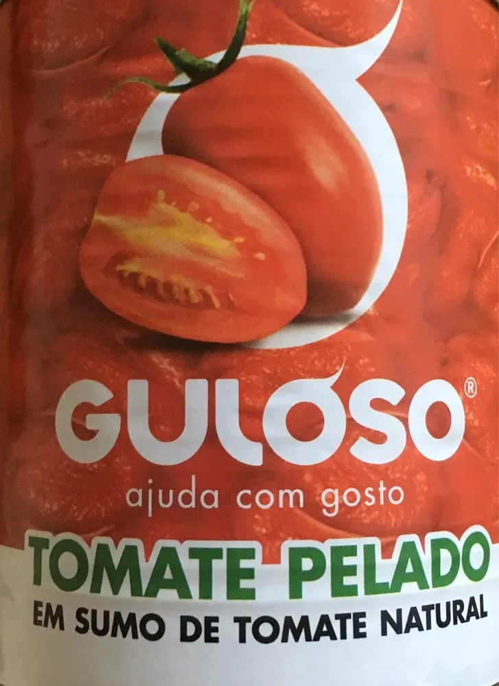Tomate Pelado sem Sumo de Tomate Natural