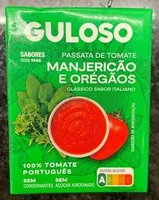 Passata de Tomate Manjericão e Orégãos