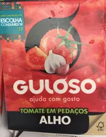 Tomate em pedaços Alho