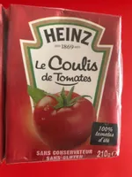 Le coulis de tomates