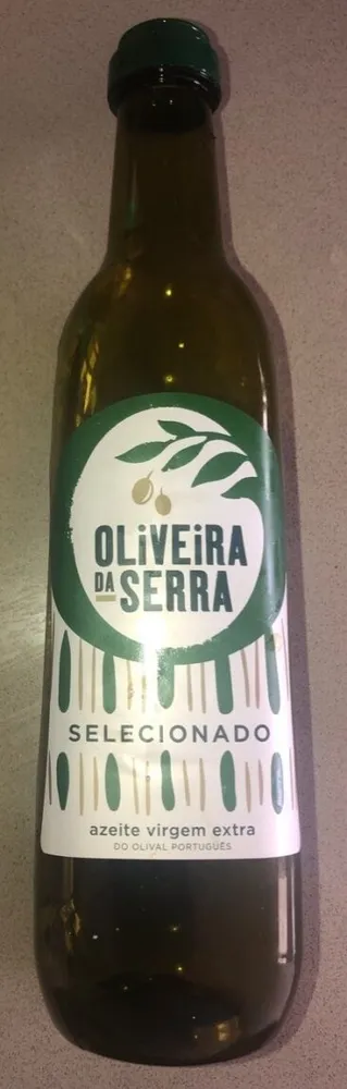 Selecionado azeite virgem extra