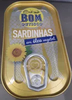Sardinhas em óleo vegetal