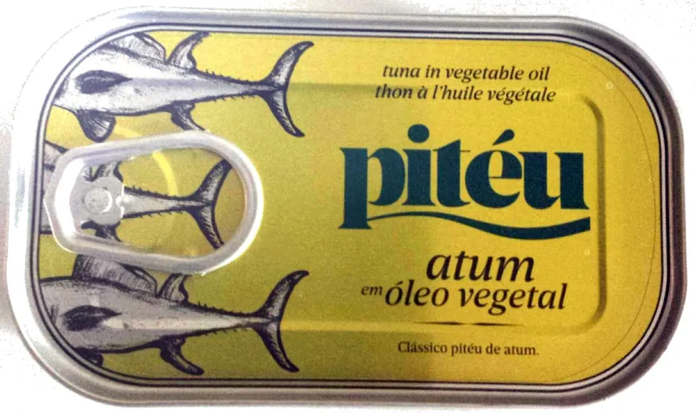 atum em óleo vegetal