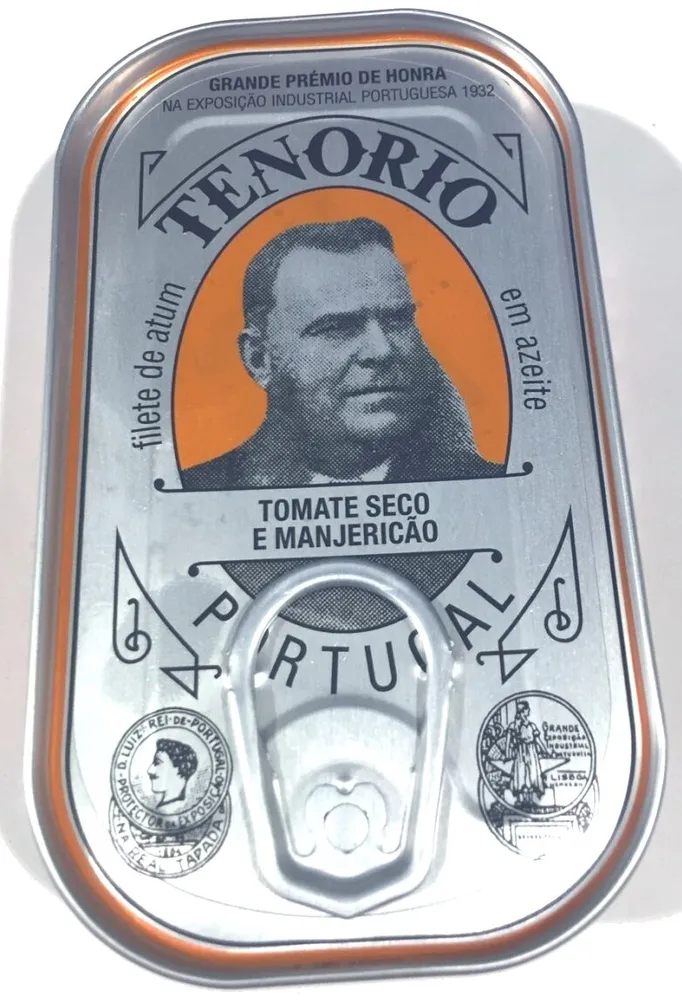 filete de atum em azeite Tomate Seco e Manjericão
