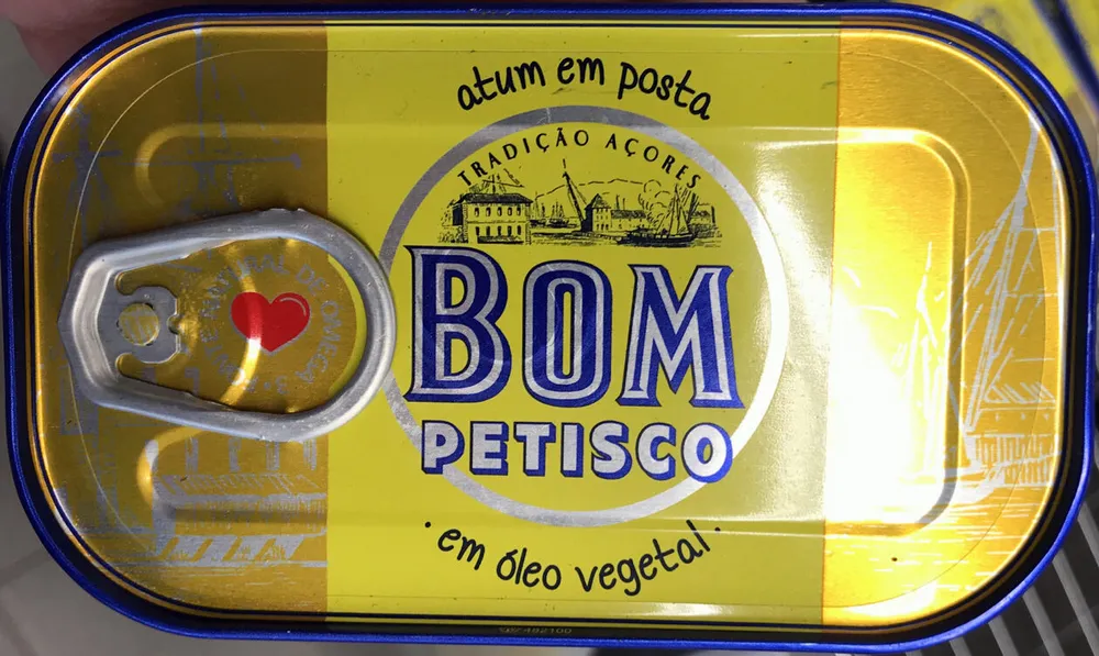 atum em posta em óleo vegetal