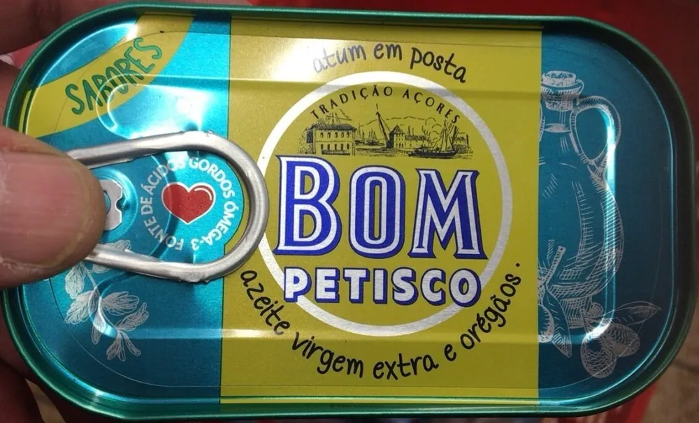 atum em posta azeite virgem extra e orégãos Sabores