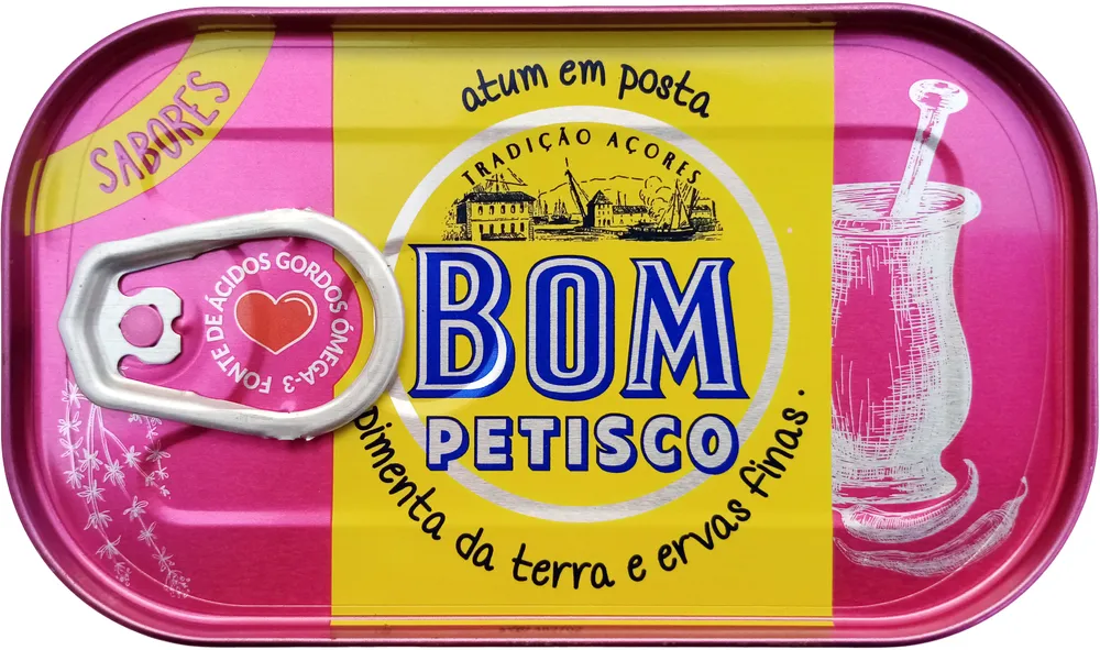 atum em posta pimenta da terra e ervas finas