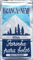 Farinha branca de neve fina