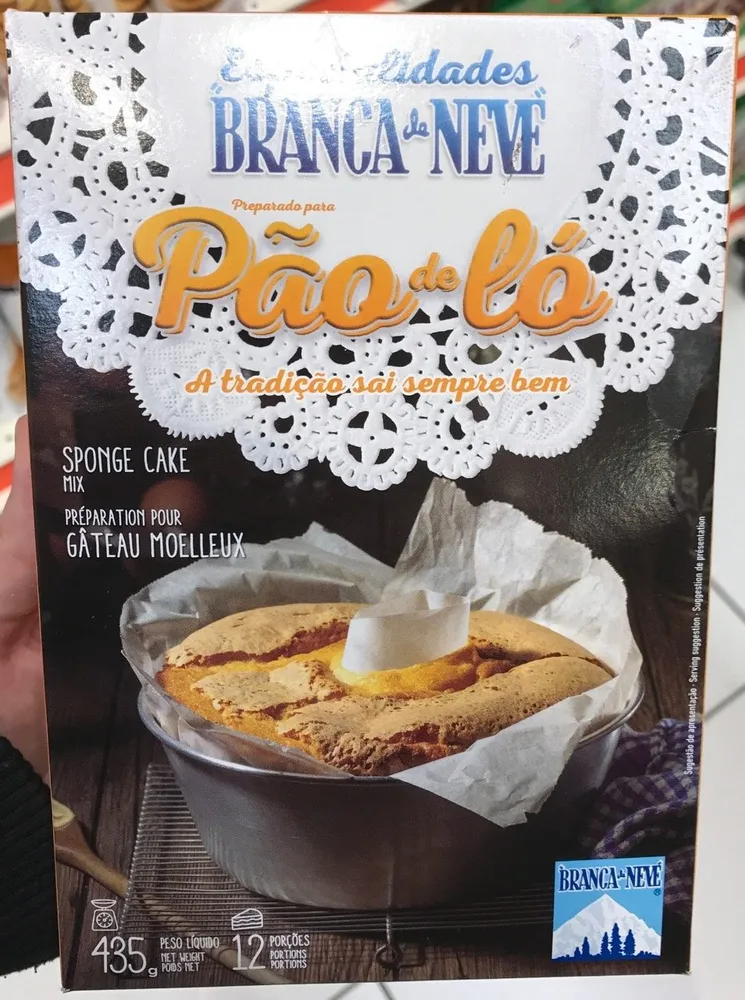 Préparation pour Pão de ló