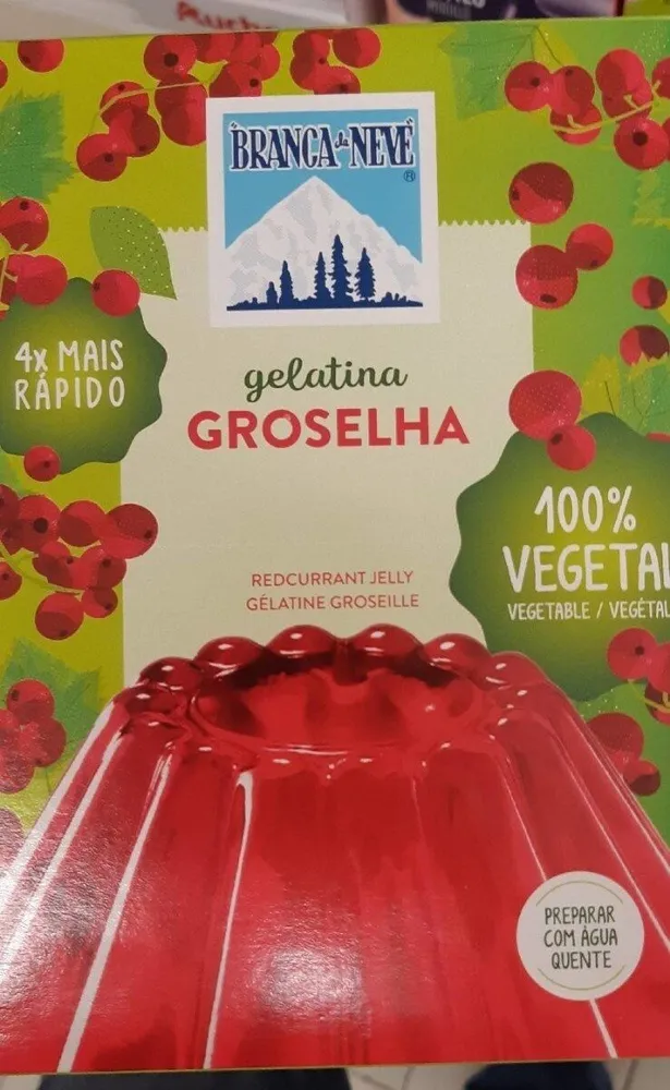 Gelatina groselha