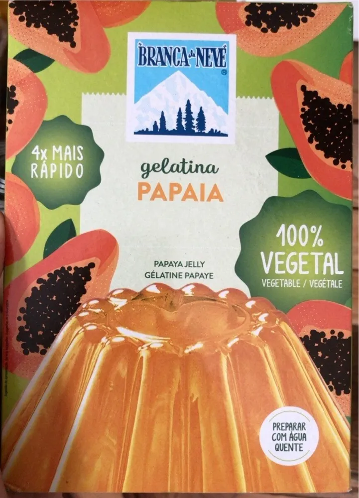 Gelatine papaye