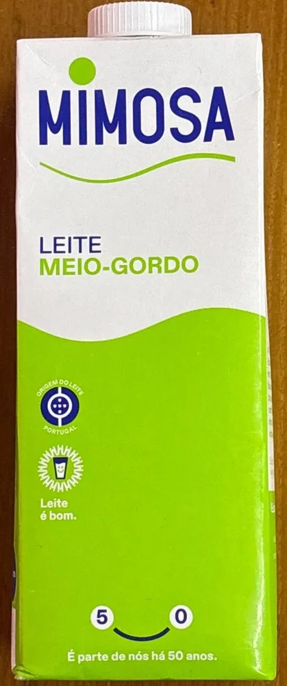 Leite Meio-Gordo