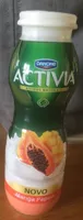 Activia mangue papaye