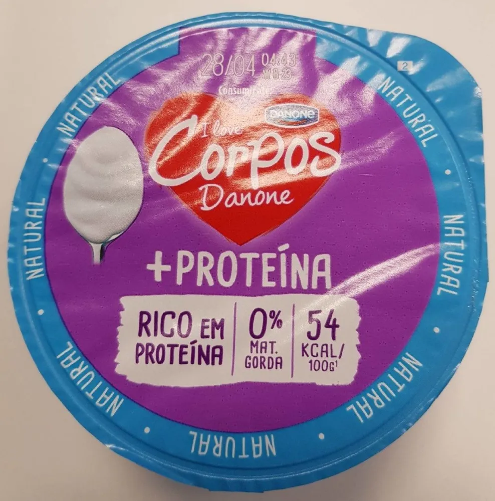 I Love Corpos Natural Danone
