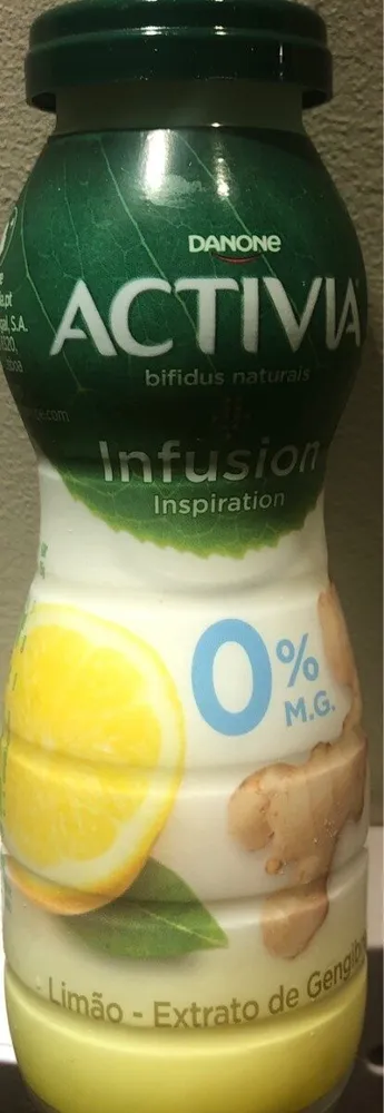 Activia infusion Limão-Extrato Gengibre