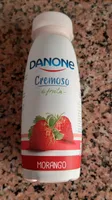 Iogurte cremoso de morango