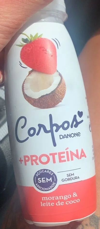 +Proteína morango & leite de coco