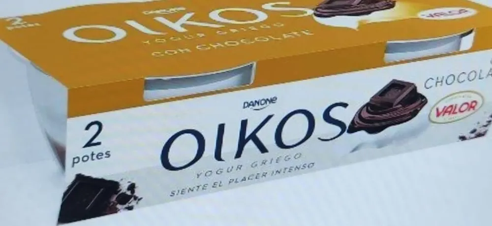 Yogur griego Oikos con chocolate valor