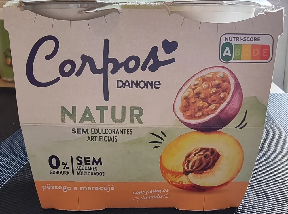 Natur Pêssego e Maracujá