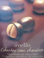 Cobertas con chocolate