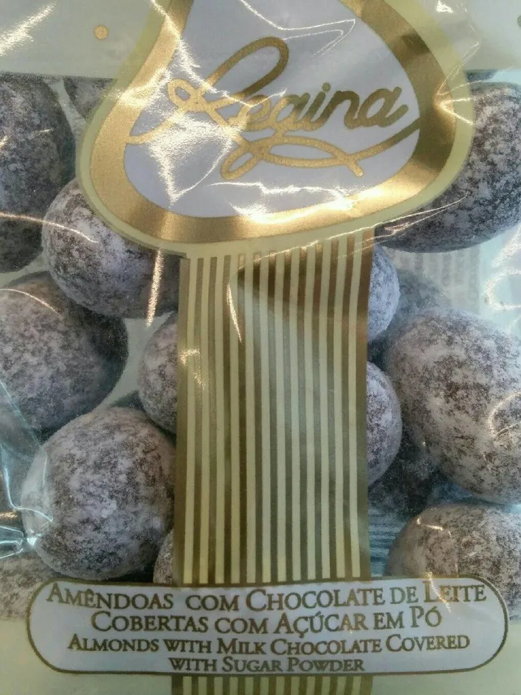 Amendoas com chocolate