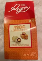 Amendoas de caramelo e flor de sal
