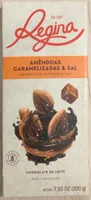 Chocolate de leite com amêndoas caramelizadas e sal