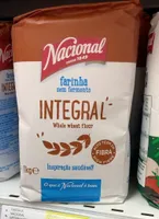 Farinha sem fermento integral