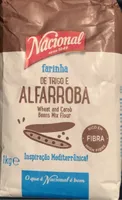 Farinha de trigo e alfarroba