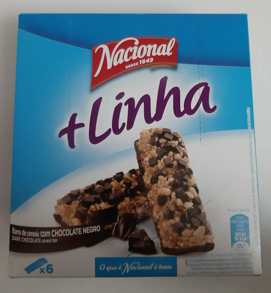 +Linha Barra de cereais com Chocolate Negro