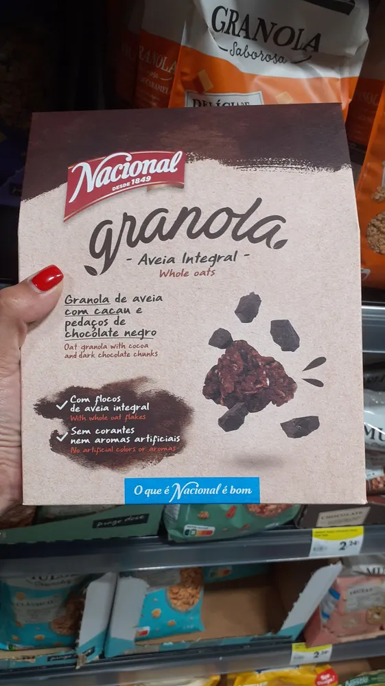 Granola -avena integral-