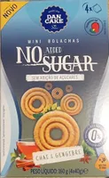 Mini Bolachas Chai & Gengibre