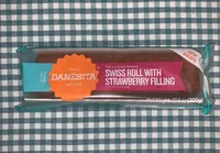 Swiss Roll With Strawberry Filling