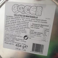 Galletas de mantequilla