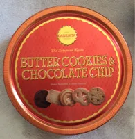 Butter cookies et chocolate chip