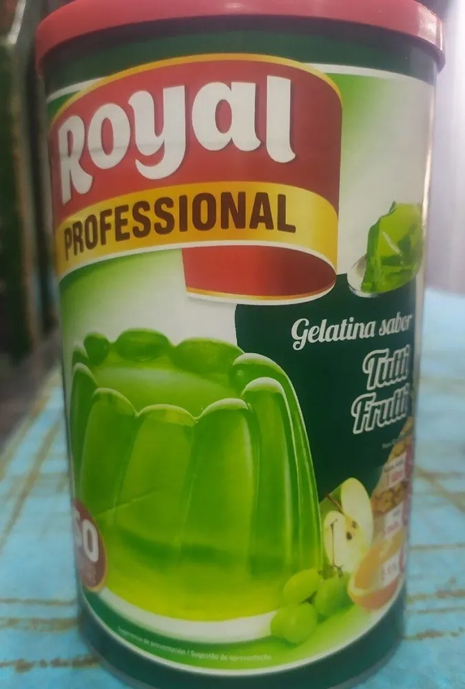 Gelatina Royal sabor tutti frutti