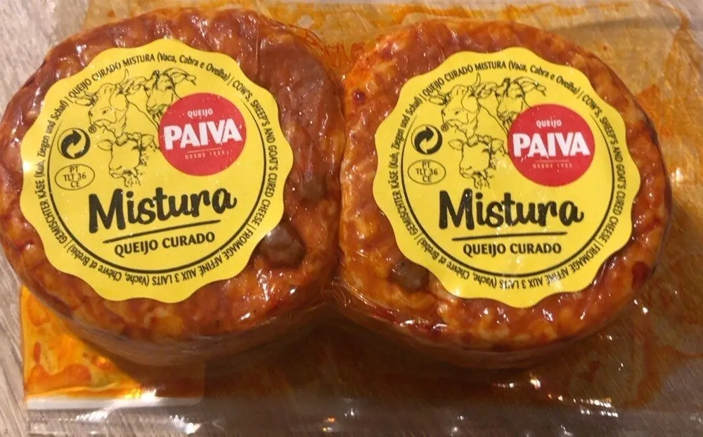 Mistura queijo curado
