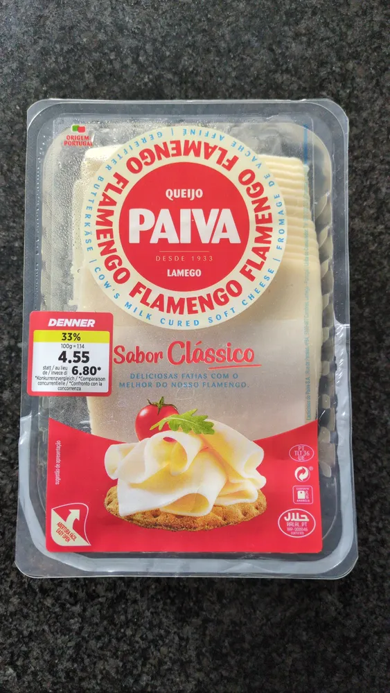 Queijo Paiva Flamenco Sabor Clássico