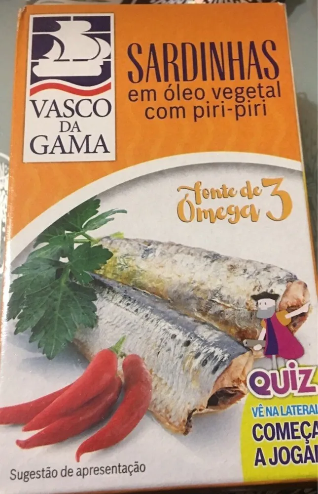 sardines huile vegetale au pirir-piri