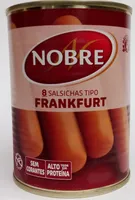 8 Salsichas tipo Frankfurt
