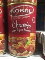 Chouriço com feijao branco