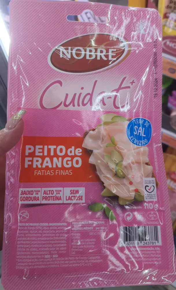 Cuida-t⁺ Peito de Frango Fatias Finas