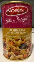 Dobrada com feijao branco